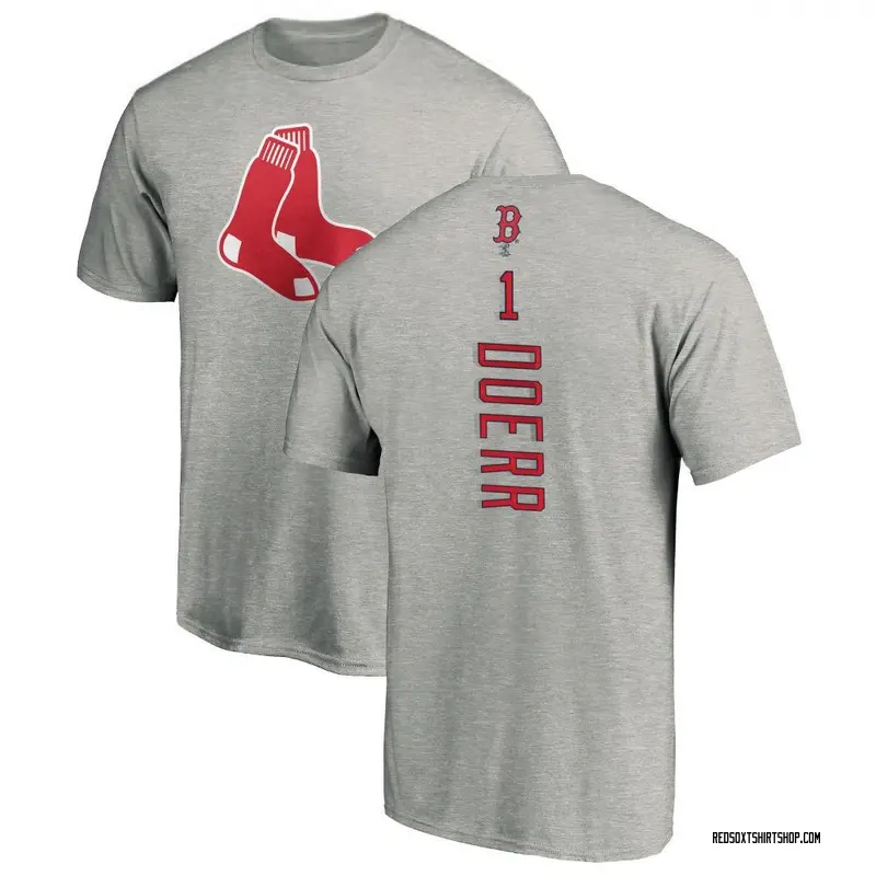 Men's Bobby Doerr Boston Red Sox Backer T-Shirt - Ash
