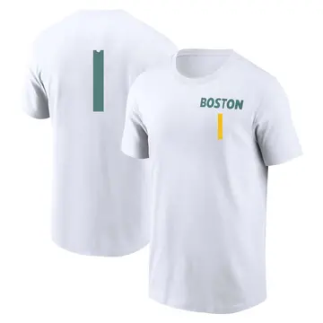 Men's Bobby Doerr Boston Red Sox White 2025 City Connect Name & Number T-Shirt