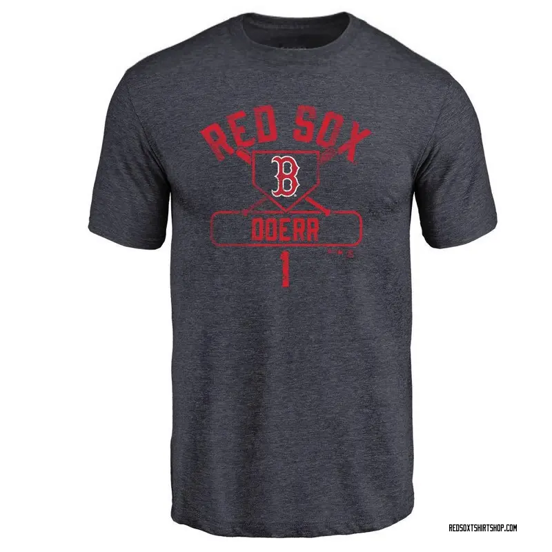 Youth Bobby Doerr Boston Red Sox Base Runner Tri-Blend T-Shirt - Navy