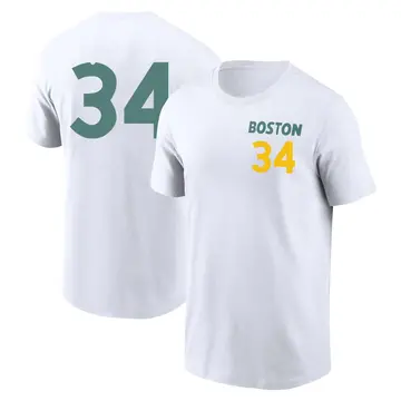 Youth David Ortiz Boston Red Sox White 2025 City Connect Name & Number T-Shirt
