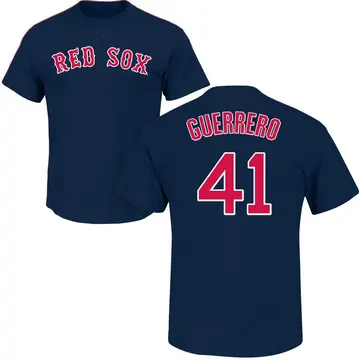 Youth Tyron Guerrero Boston Red Sox Roster Name & Number T-Shirt - Navy