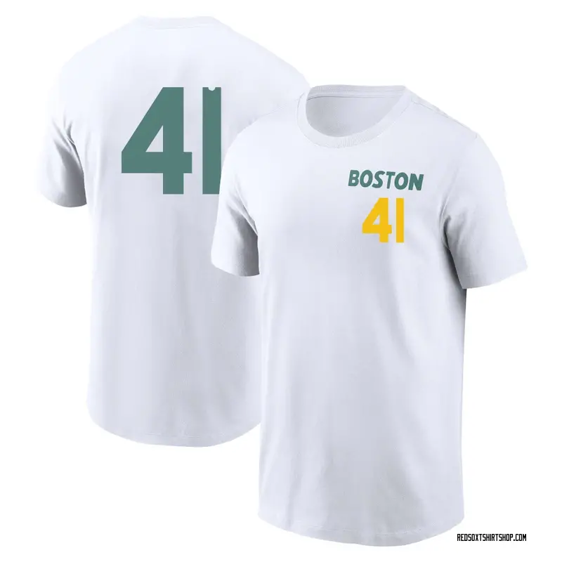 Youth Tyron Guerrero Boston Red Sox White 2025 City Connect Name & Number T-Shirt